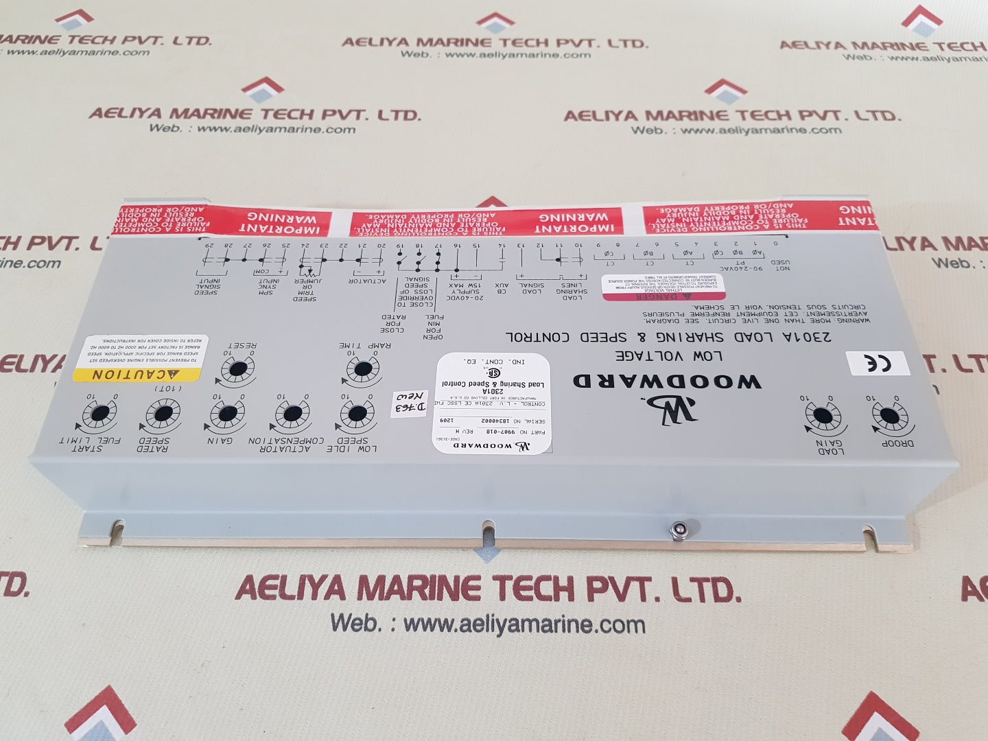 Woodward 9907-018 2301a load sharing & speed control