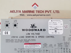 Woodward 9907-018 2301a load sharing & speed control