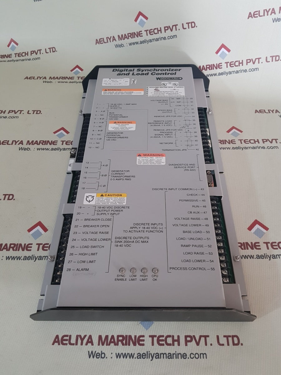 Woodward 9905-797 digital synchronizer and load control rev.M