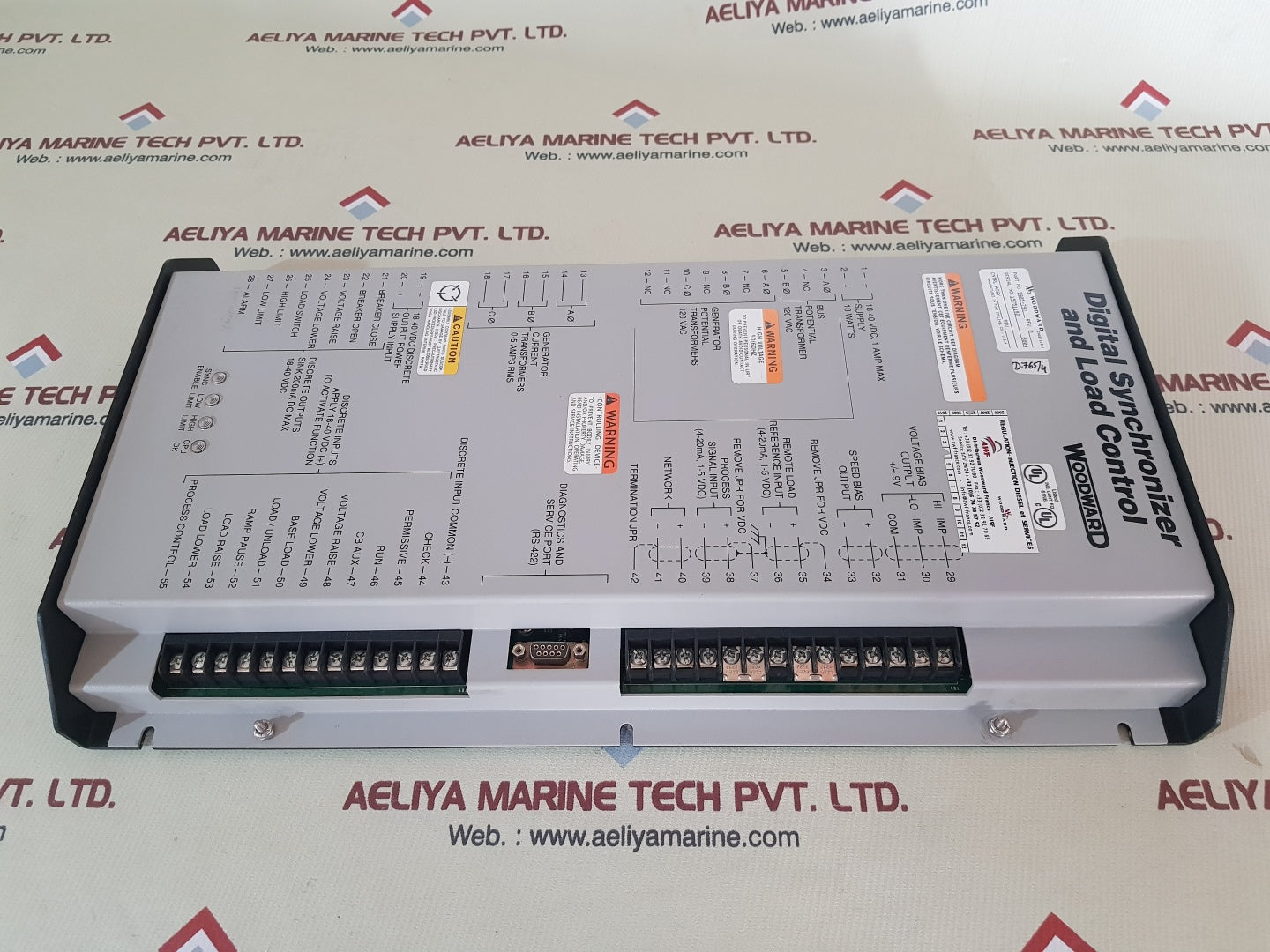 Woodward 9905-797 digital synchronizer and load control rev.M