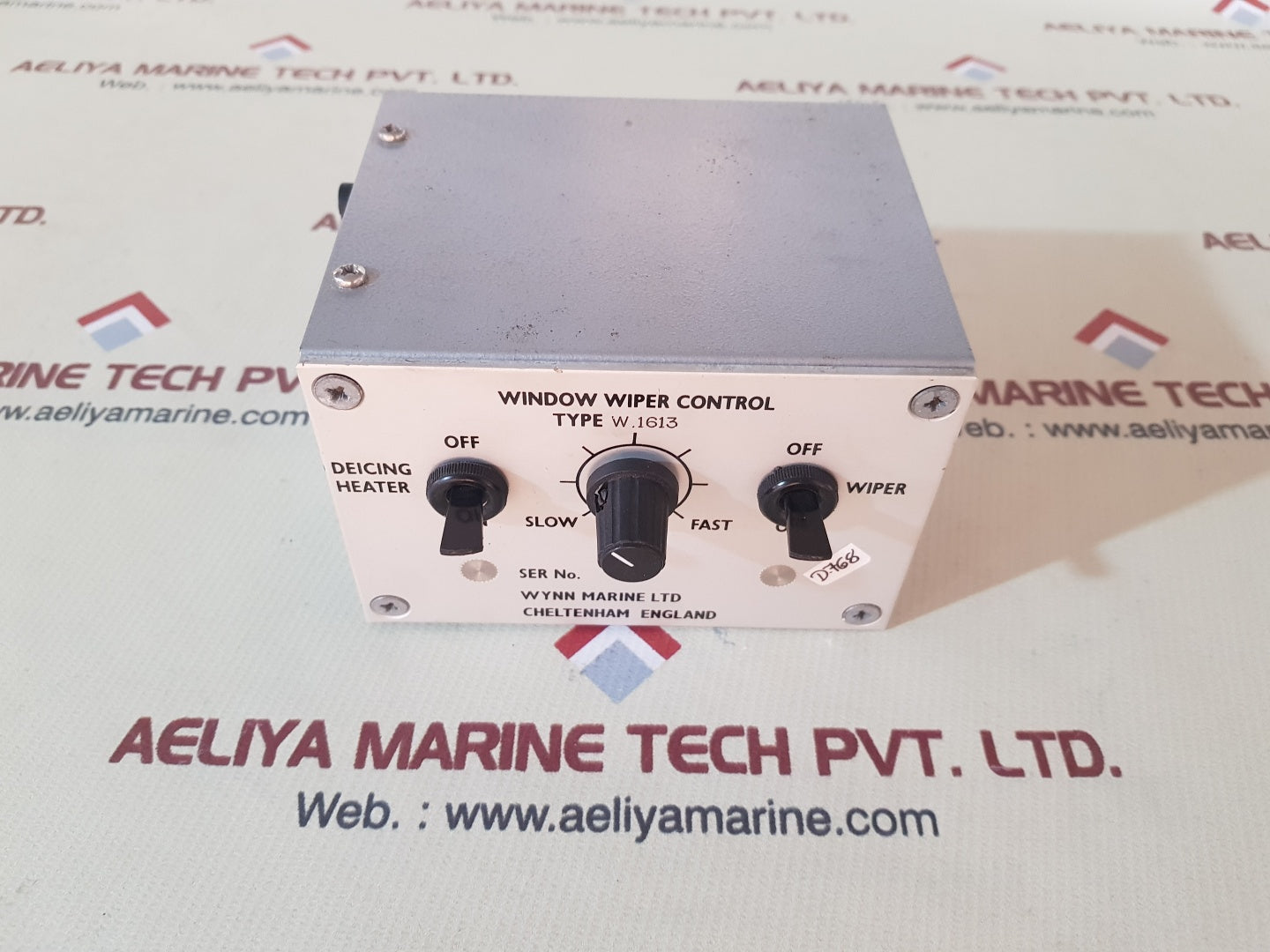 Wynn marine w.1613 Window wiper control 115v