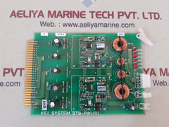 Kei system btb-pw1/o1 pcb card