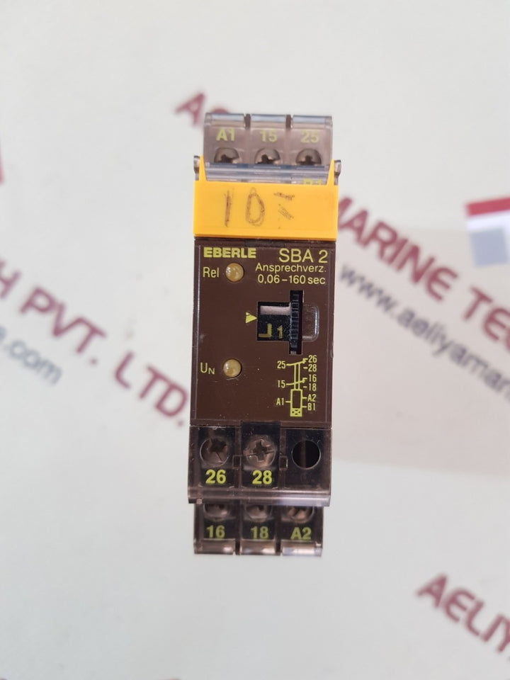 Eberle sba-2 time relay