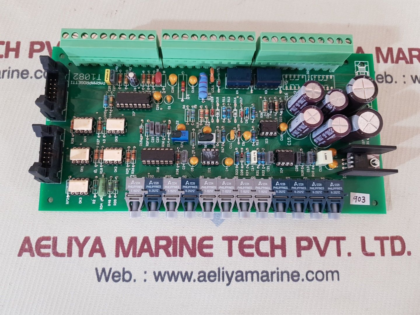 Parmaprogetti t1082 control card