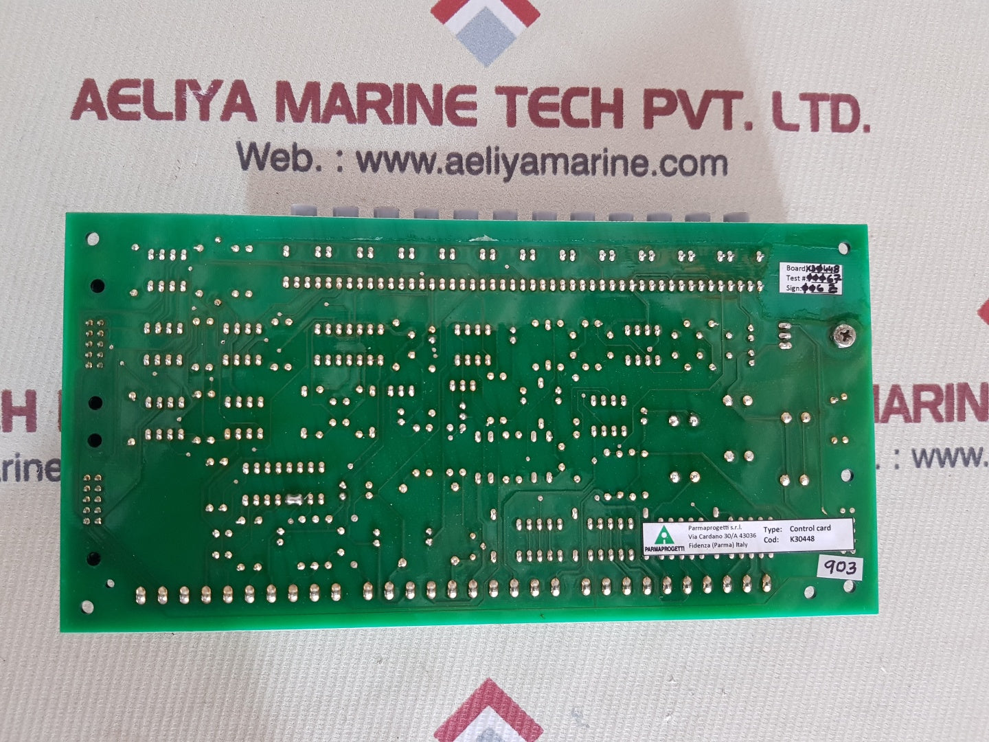Parmaprogetti t1082 control card