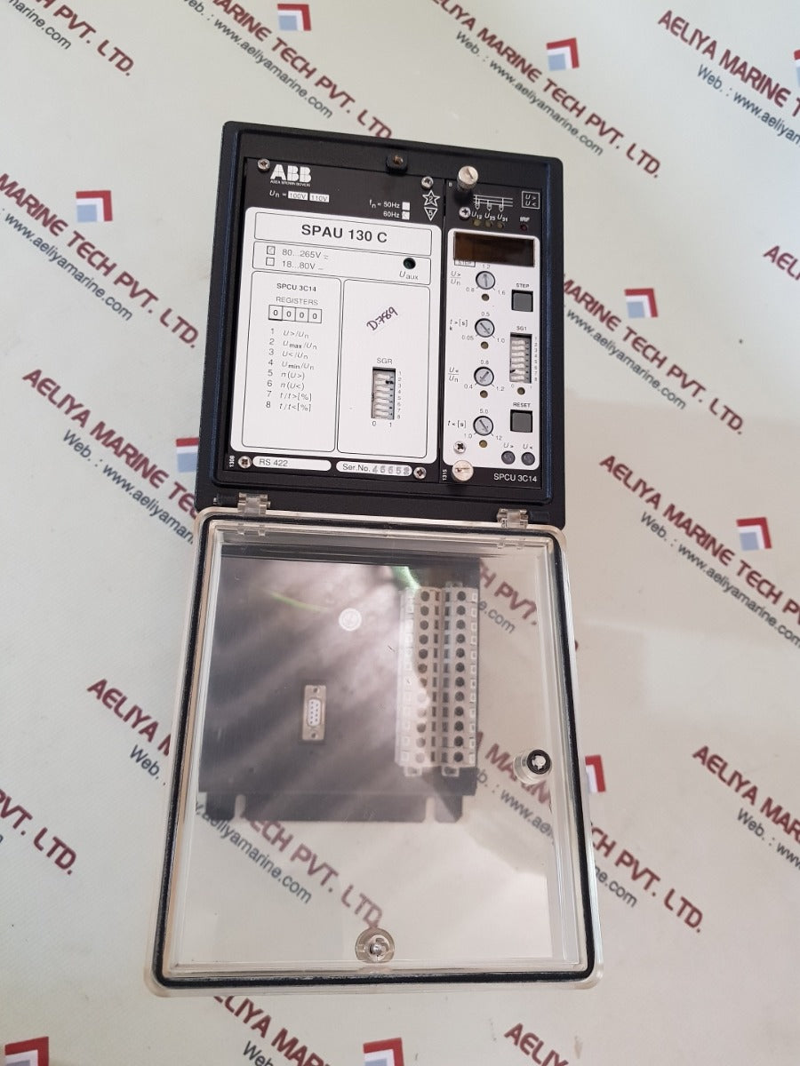 Abb spau 130c sptk relay 100/110v 50/60hz