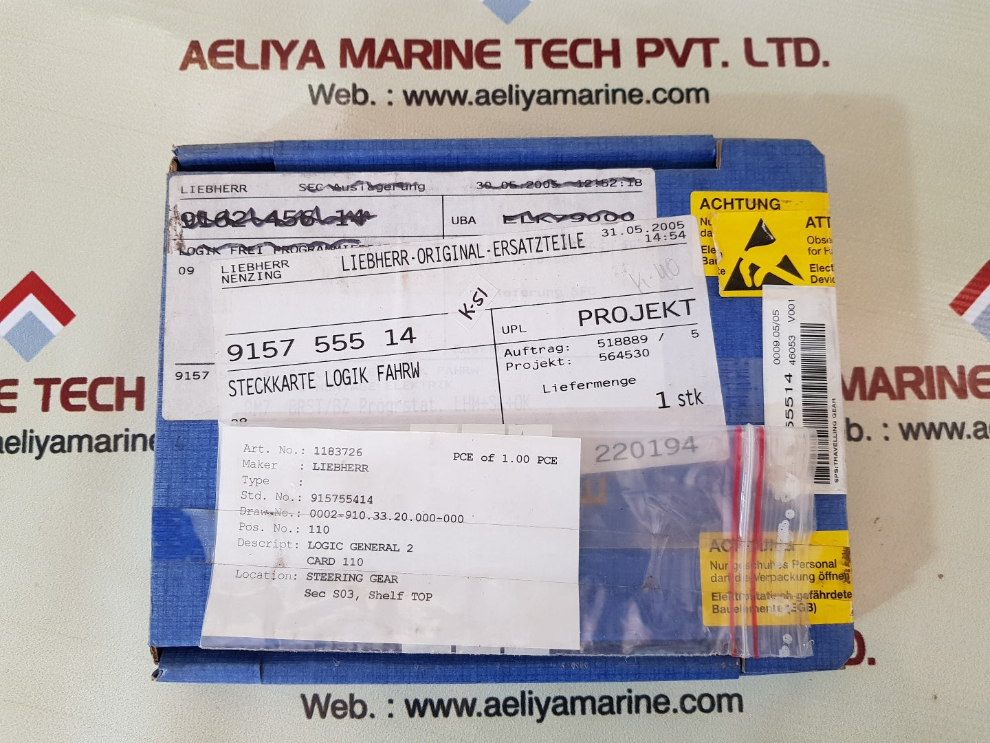 Liebherr 915755514 pcb card