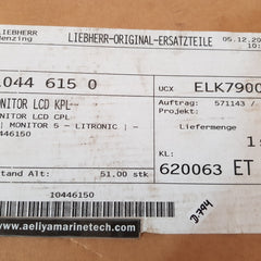 Liebherr pme1 monitor 5 crane control panel touch screen monitor lcd display 8-48v