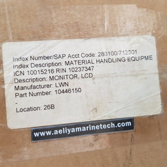 Liebherr pme1 monitor 5 crane control panel touch screen monitor lcd display 8-48v