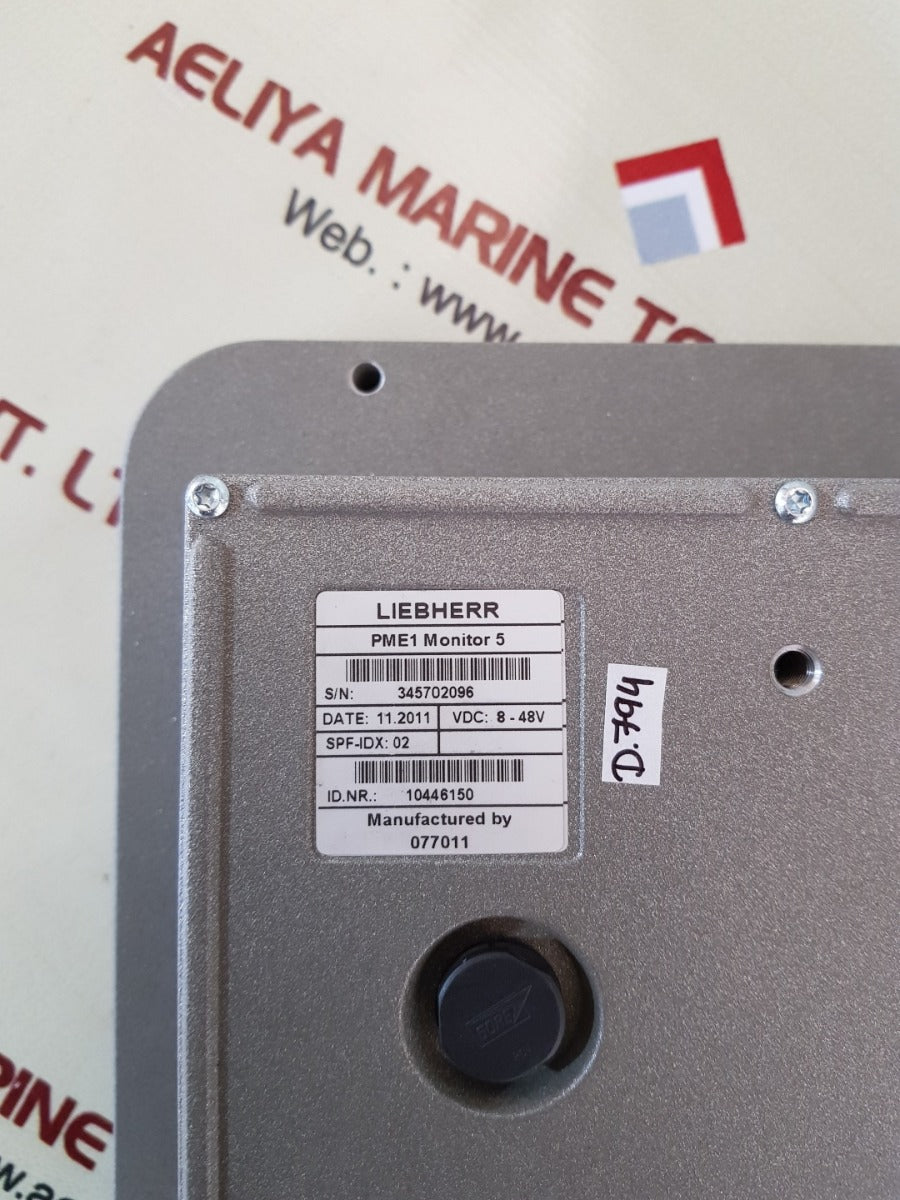 Liebherr pme1 monitor 5 crane control panel touch screen monitor lcd display 8-48v