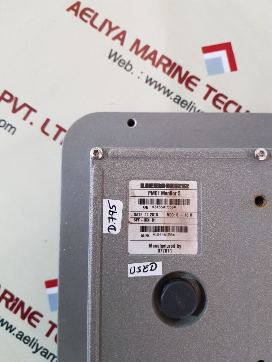 Liebherr pme1 monitor5 control panel screen lcd display 8-48v