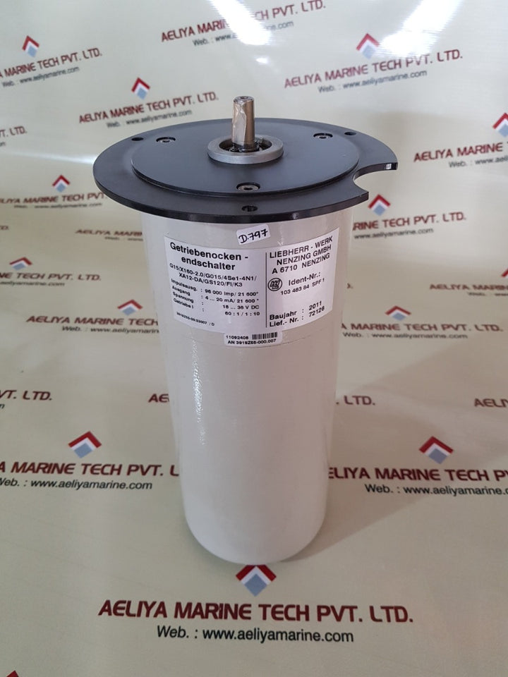 Liebherr g15/x160-2.0/g015/4se1-4n1/xa12-da/gs120/fi/k3 gear cam limit 