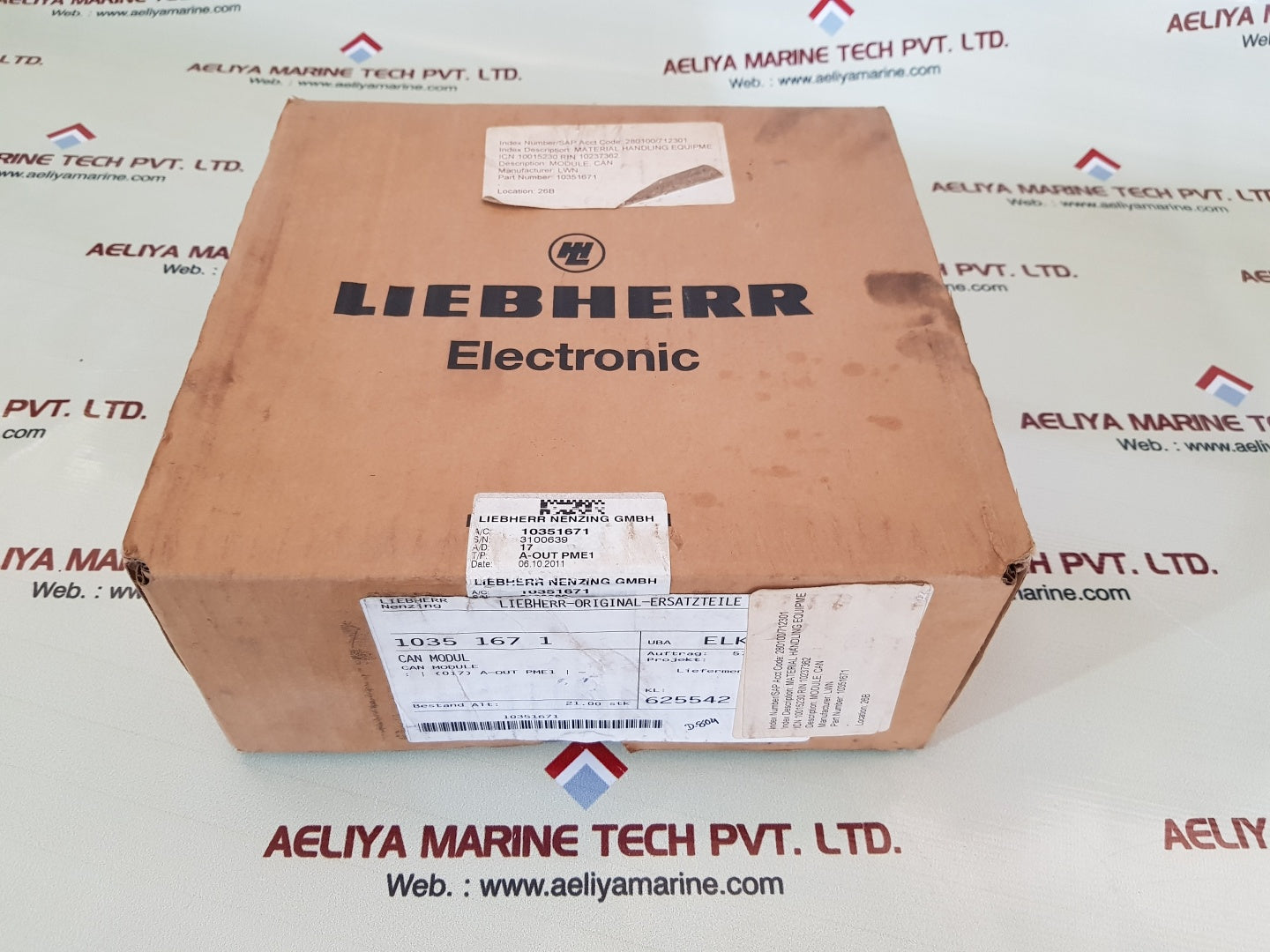 Liebherr 10351671 can modul pme1 output modul