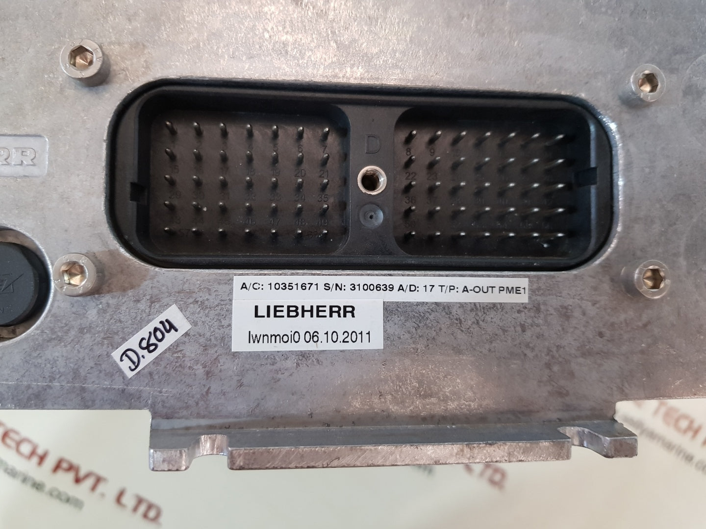 Liebherr 10351671 can modul pme1 output modul