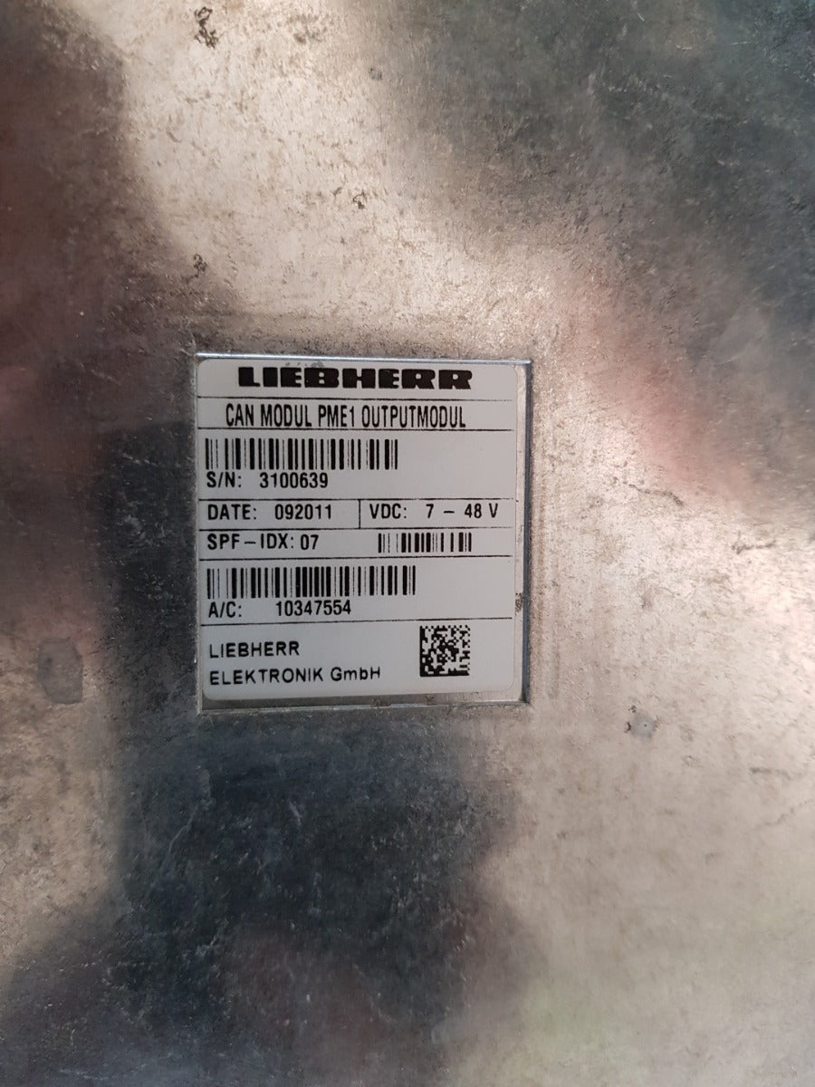 Liebherr 10351671 can modul pme1 output modul
