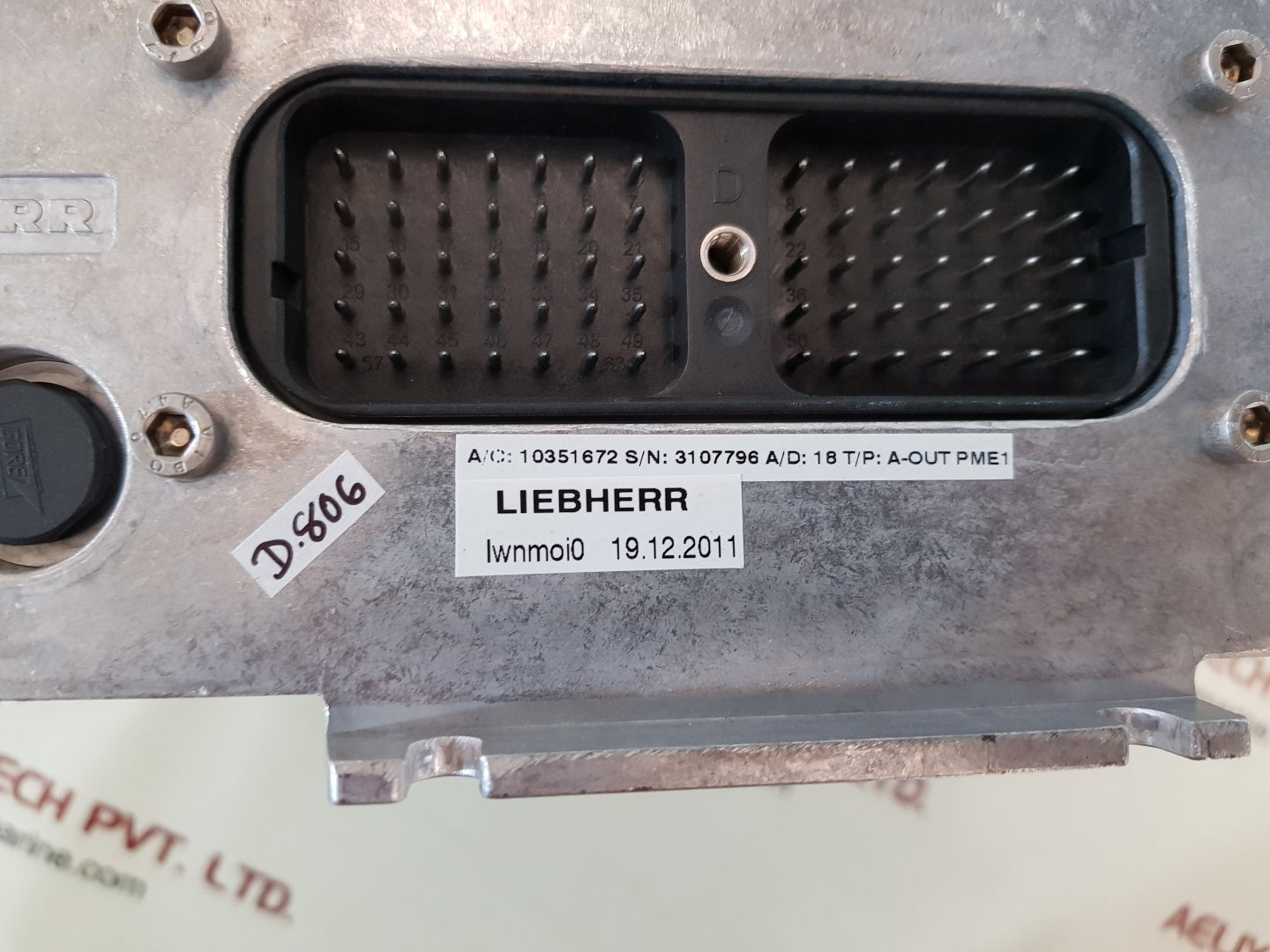 Liebherr can modul pme1 output module 10351672