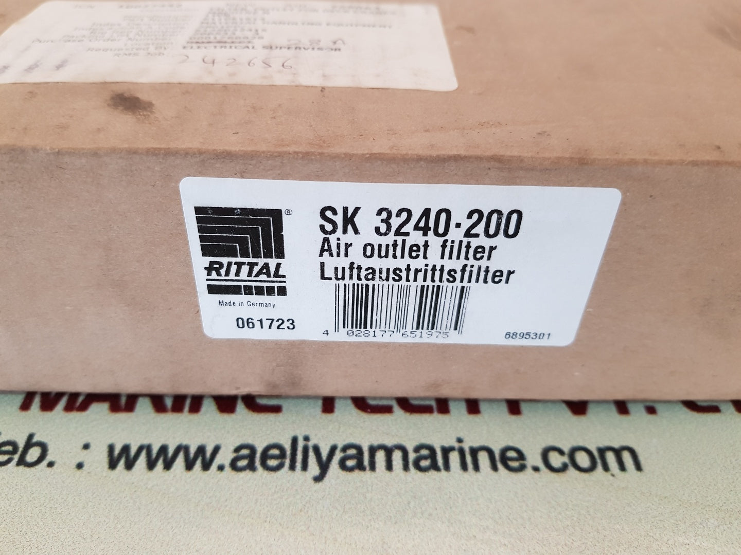 Rittal sk 3240-200 air outlet filter