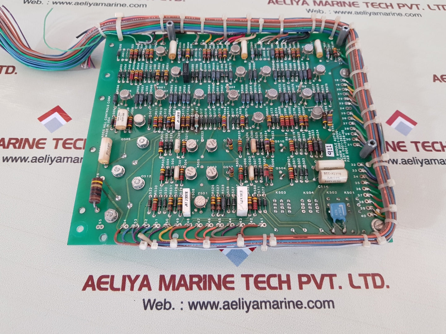 Ross hill controls 0001-2657 ac module auto sync aux II PCB card