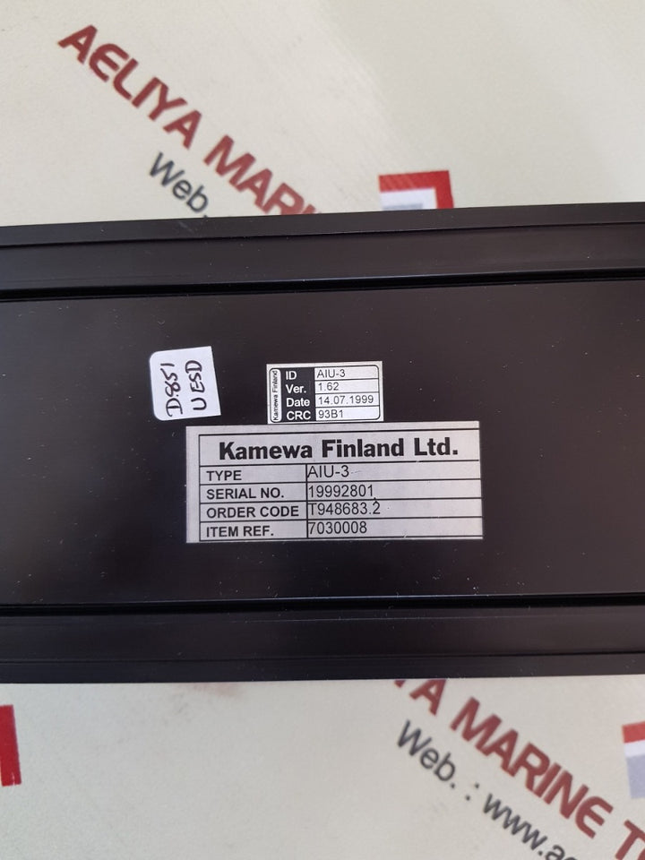 Kamewa Finland aiu-3 aqua master