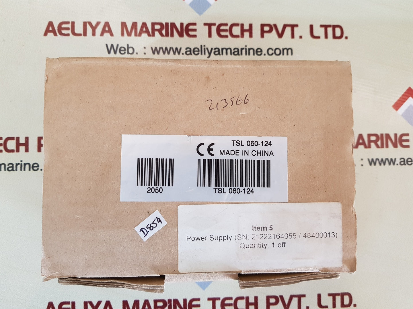 Traco power tsl 060-124 industrial power supply 100-240vac 50/60hz 1.3-0.7a