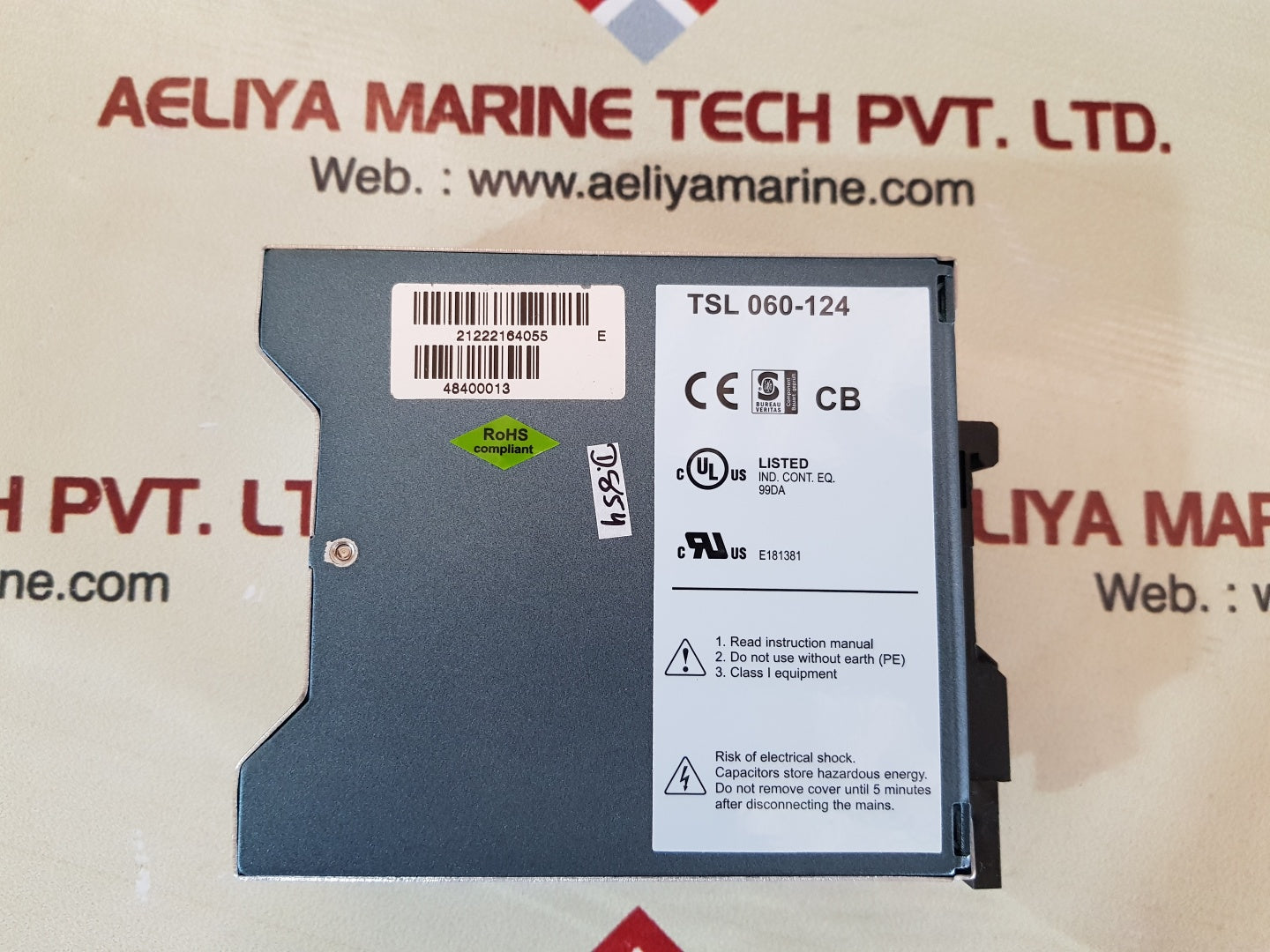 Traco power tsl 060-124 industrial power supply 100-240vac 50/60hz 1.3-0.7a