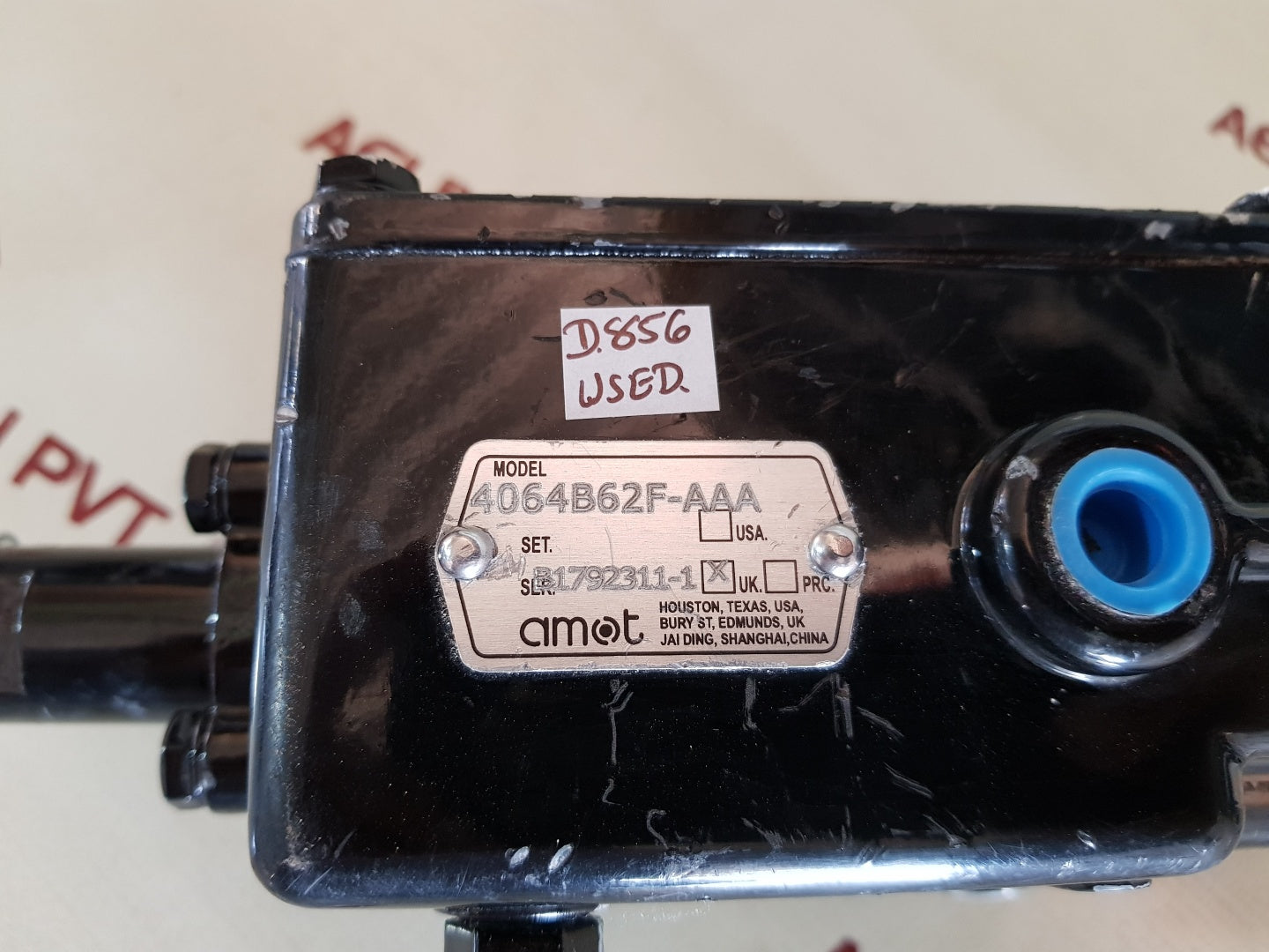 Amot 4064b62f-aaa differential sensing pressure valve