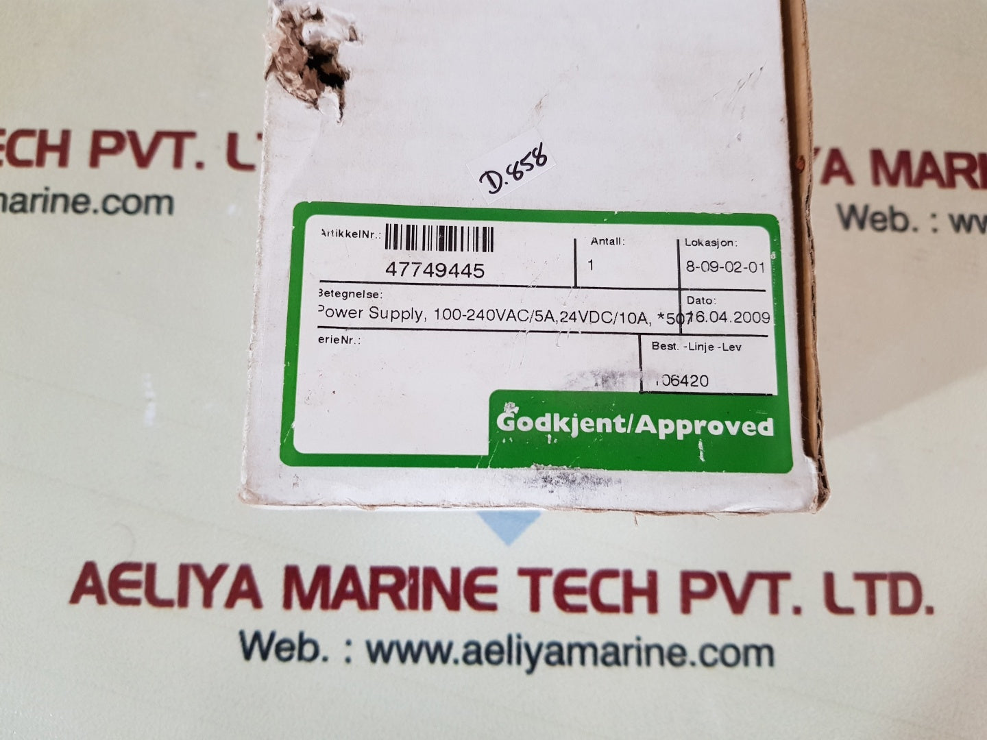 Mean well s-240-24 power supply