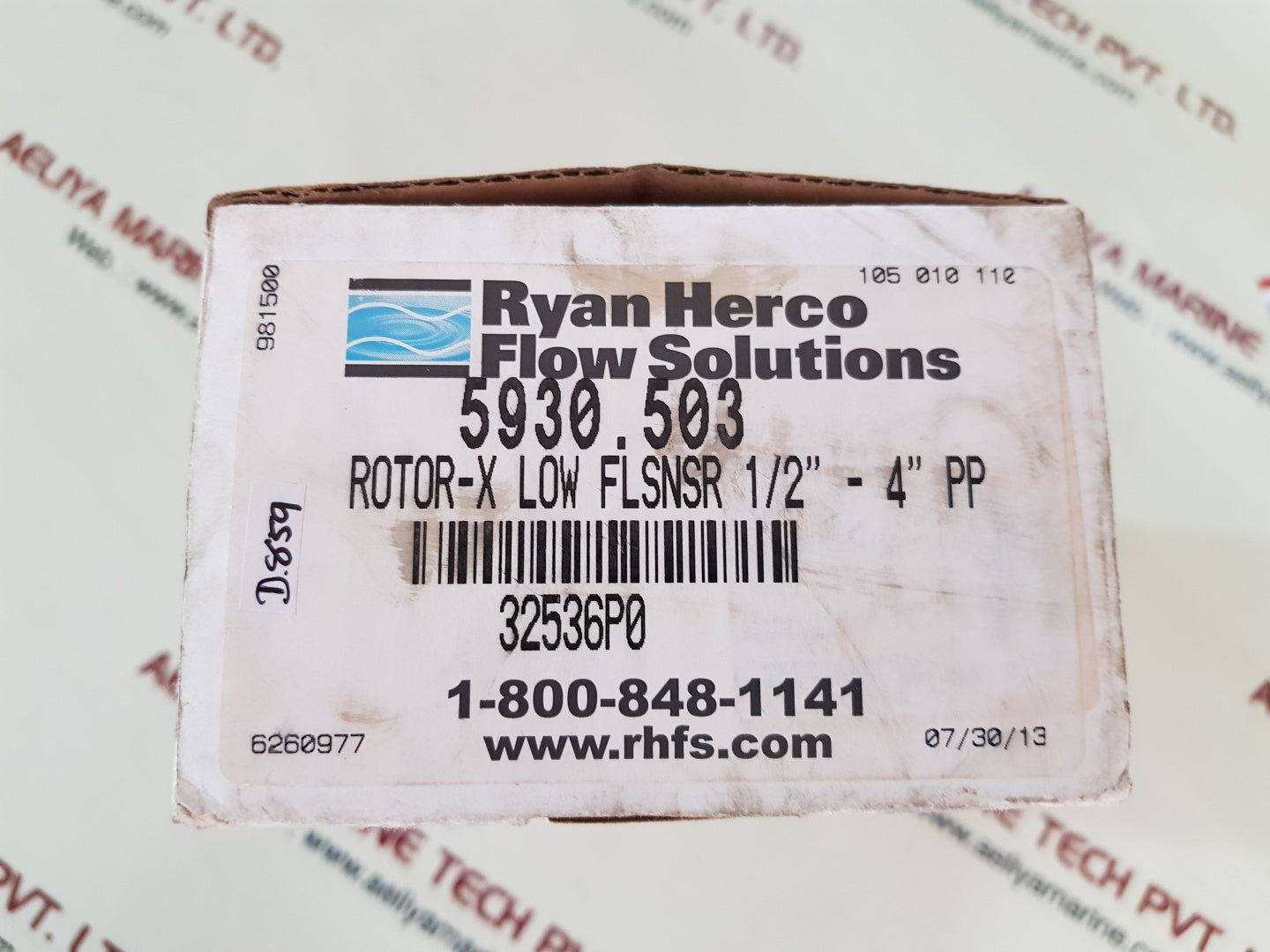 Georg Fischer 5930.503 flow sensor 32536p0