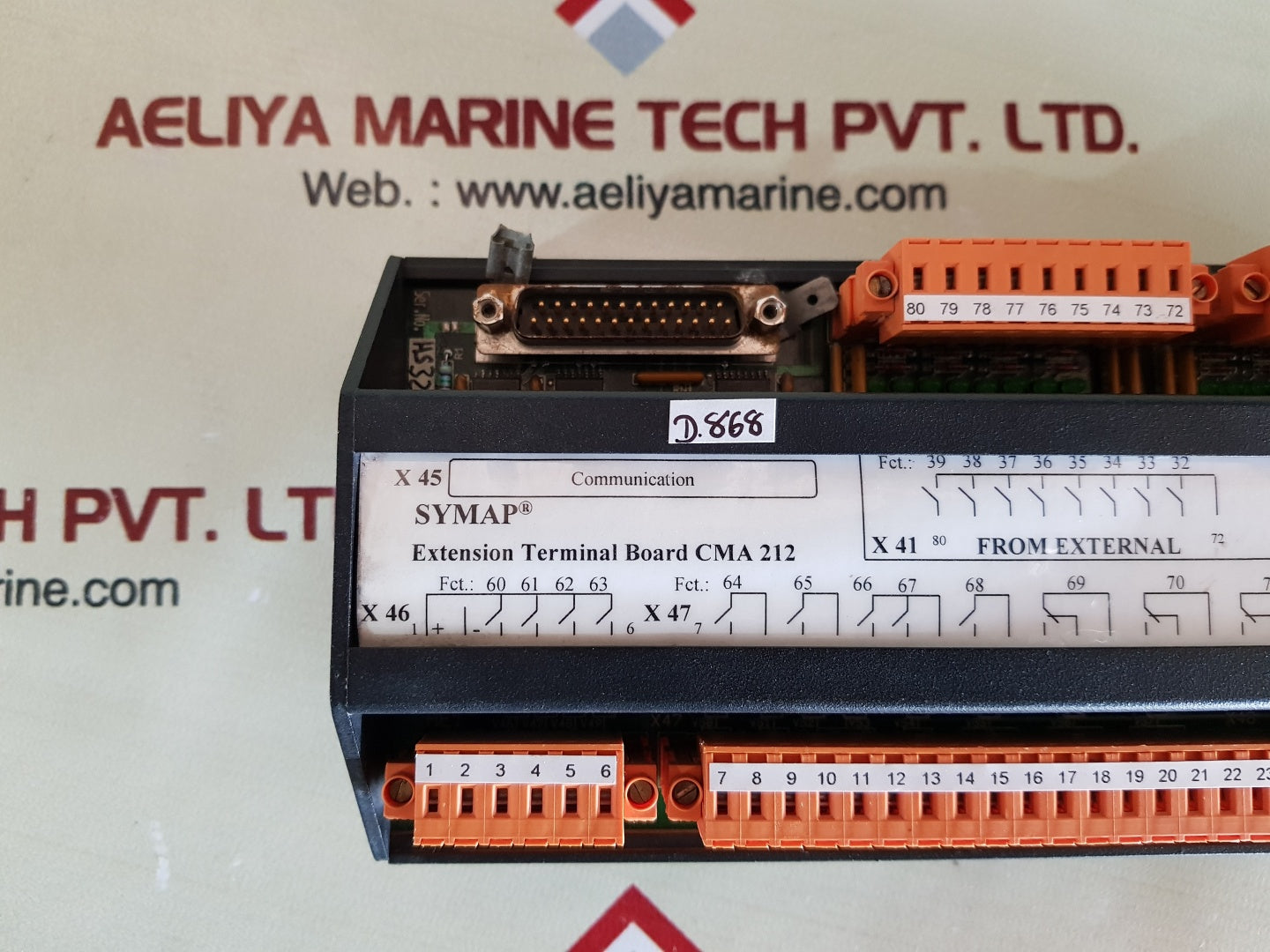 Symap extension terminal board cma212