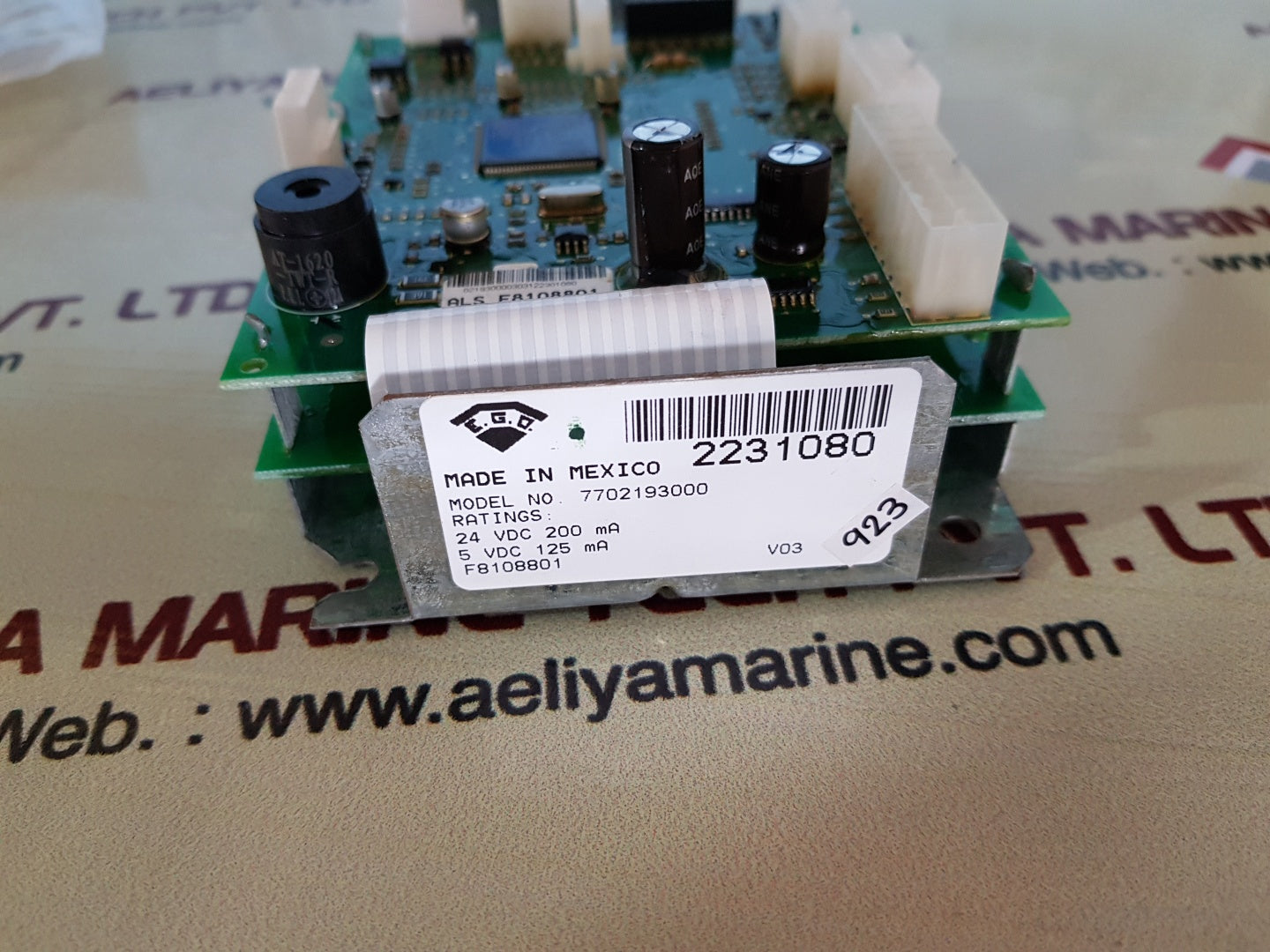 Washer control board f8108801  