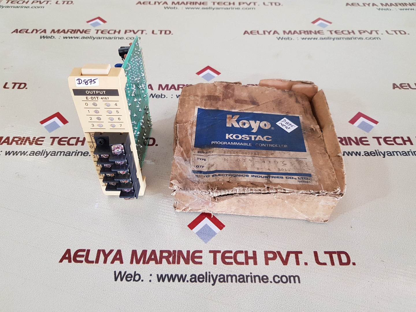 Koyo e-01t-4157 relay output programmable controller