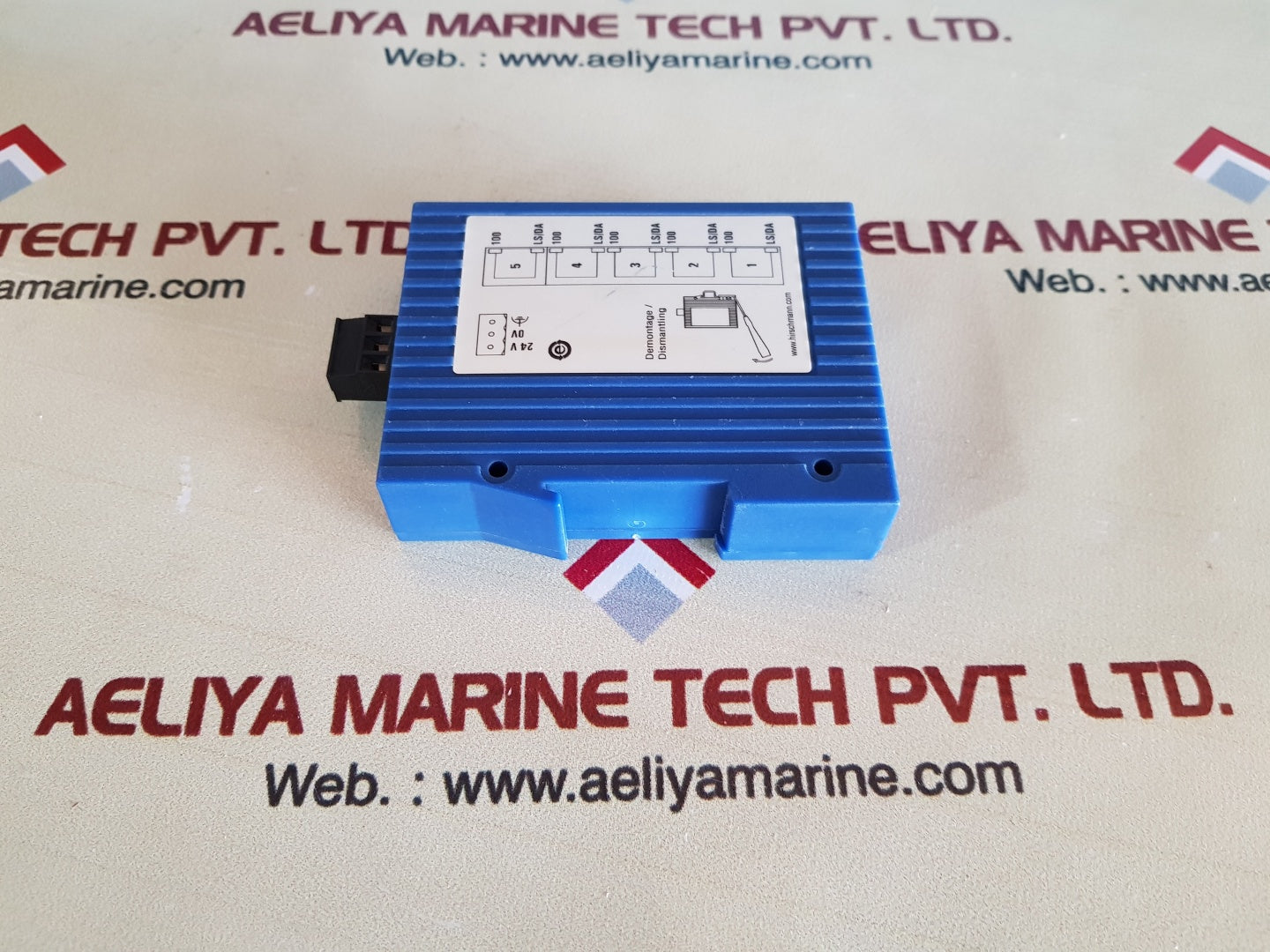 Hirschmann spider 5tx rail switch