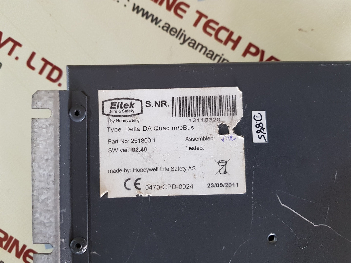 Eltek delta da quad m/ebus detection and alarm module