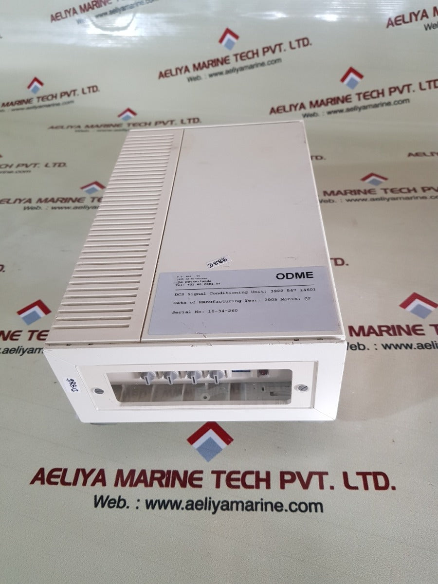 Odme dcs signal conditioning unit 3922 547 14601