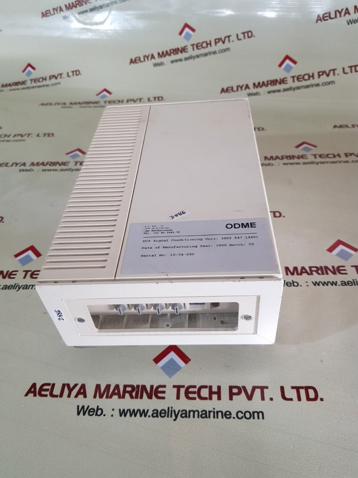 Odme dcs signal conditioning unit 3922 547 14601