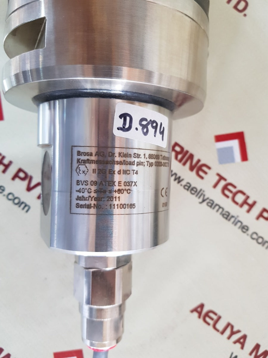 Liebherr 10553130 force measuring axle 0203-36279-0 