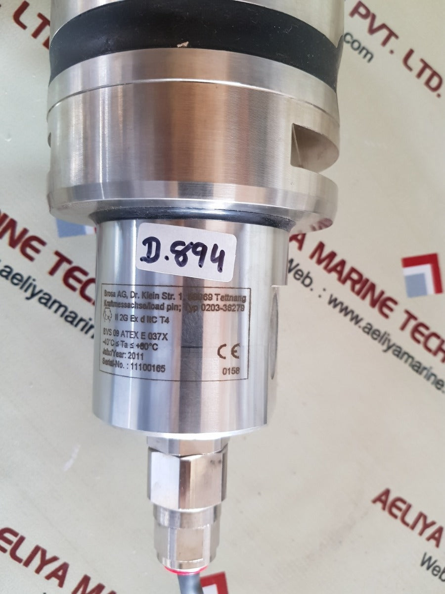 Liebherr 10553130 force measuring axle 0203-36279-0 
