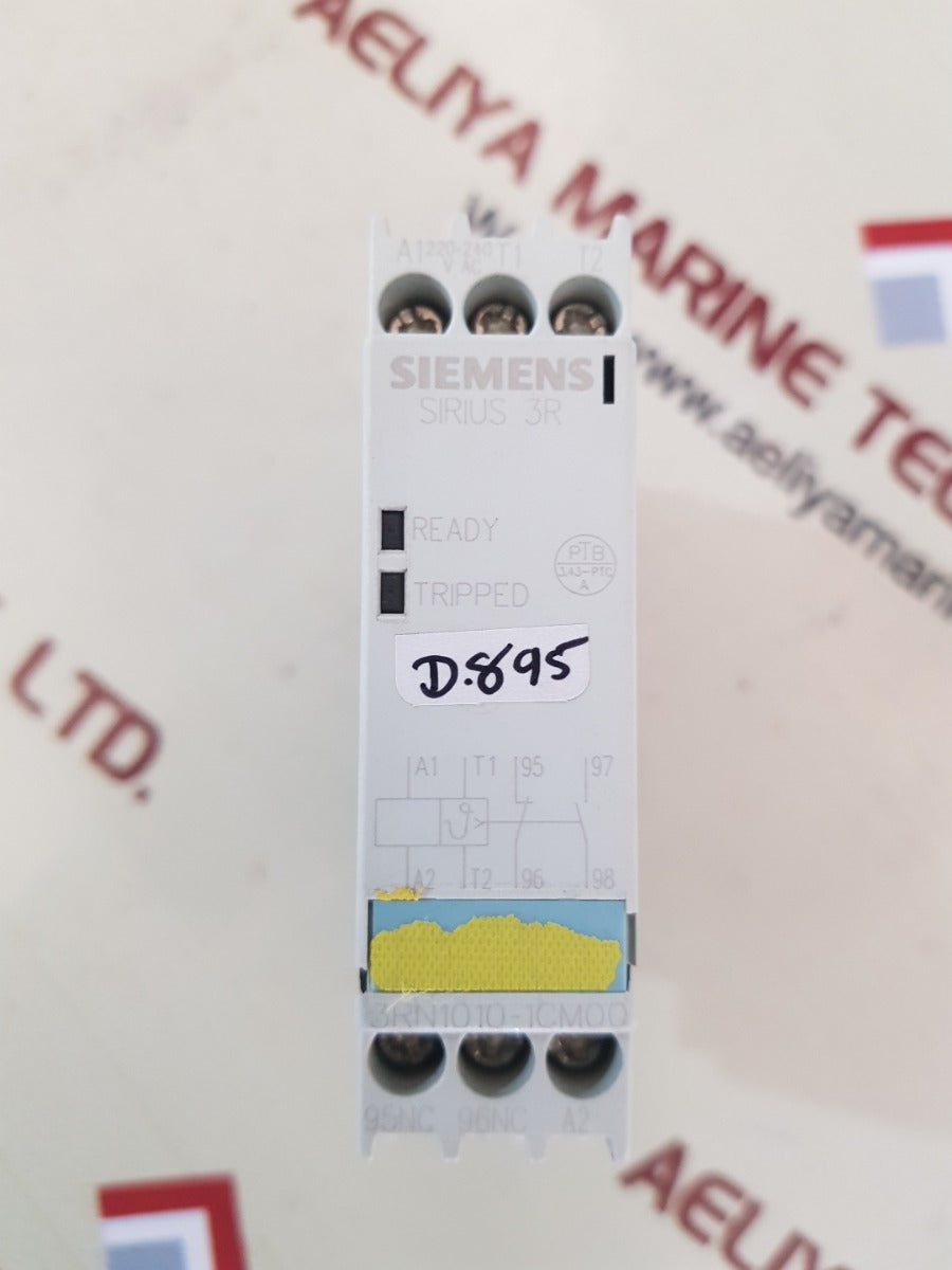 Siemens 3rn1010-1cm00 sirius 3r motor protection relay