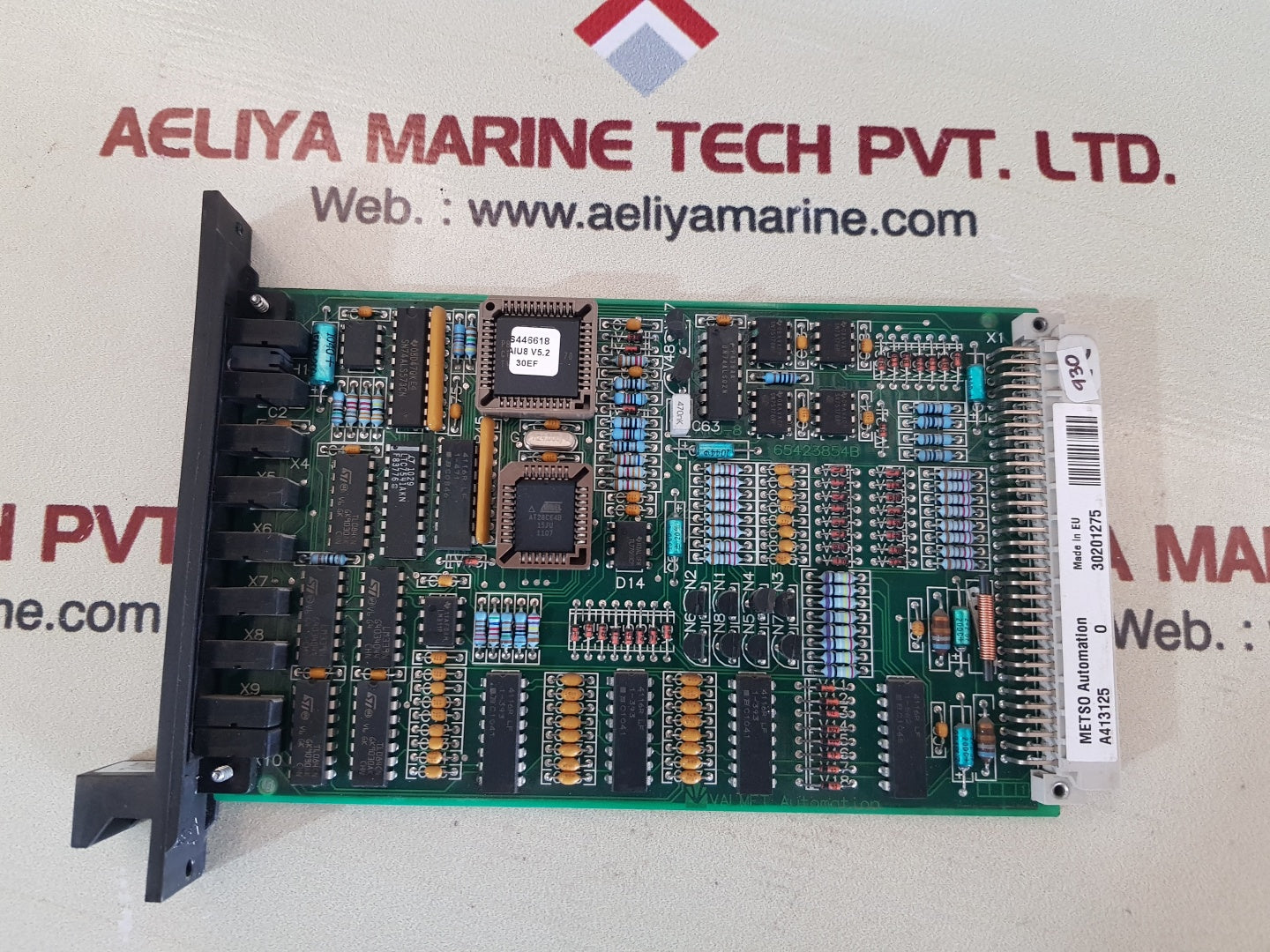 Metso aiu-8 a413125 analog input module 