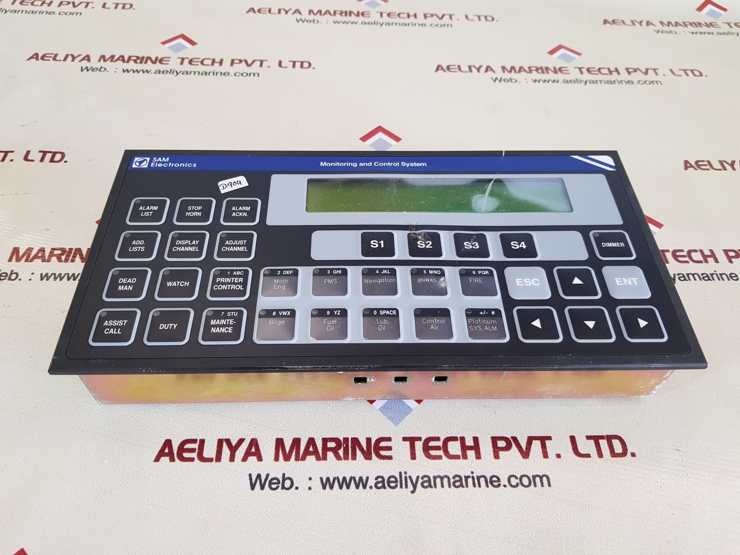 Sam electronics dap 2200-ecr monitoring and control system 815.001.111 01