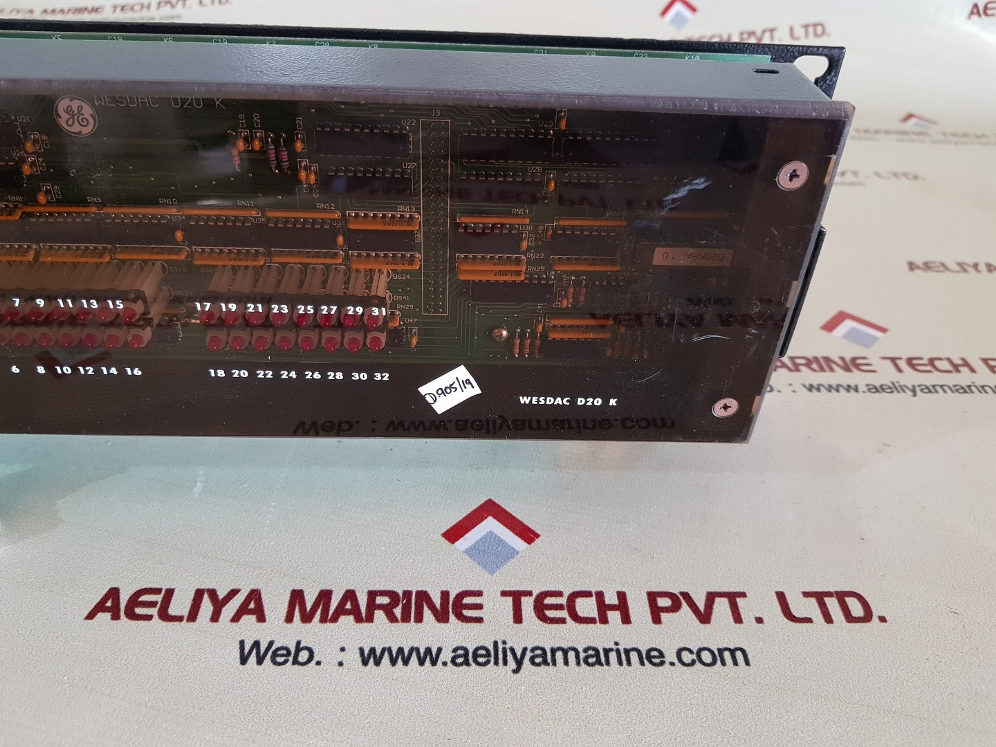 Ge energy wesdac d20 k logic panel