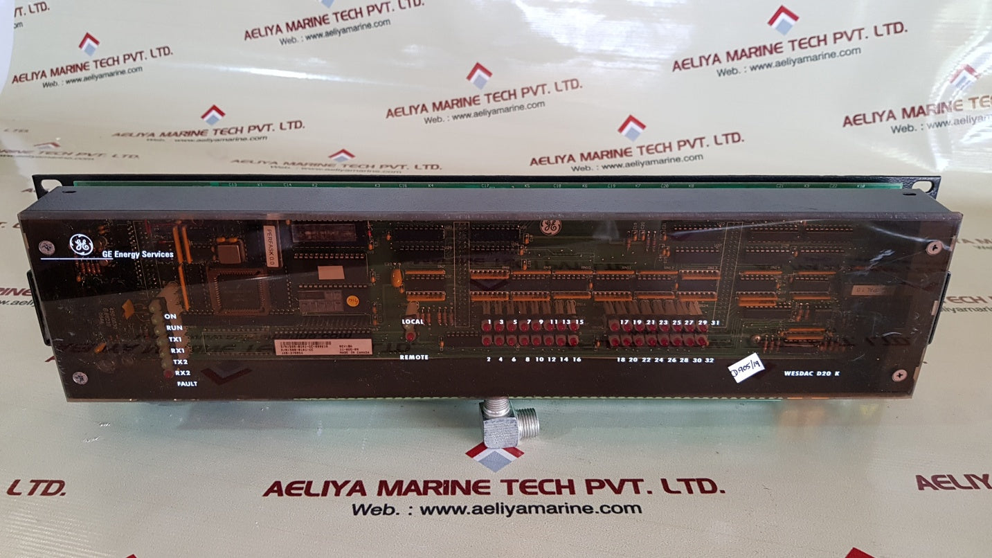 Ge energy wesdac d20 k logic panel