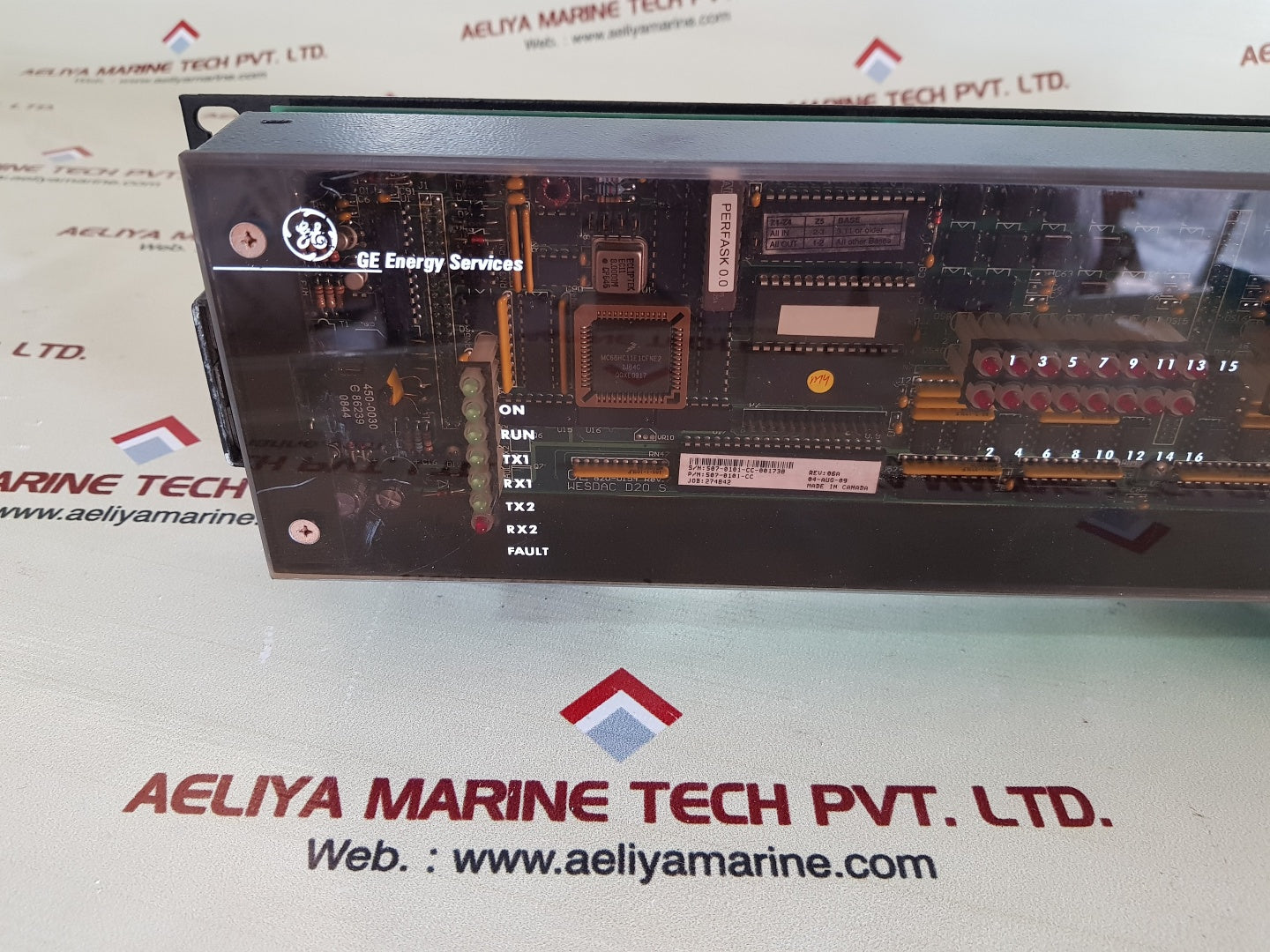 Ge energy wesdac d20 s logic panel 