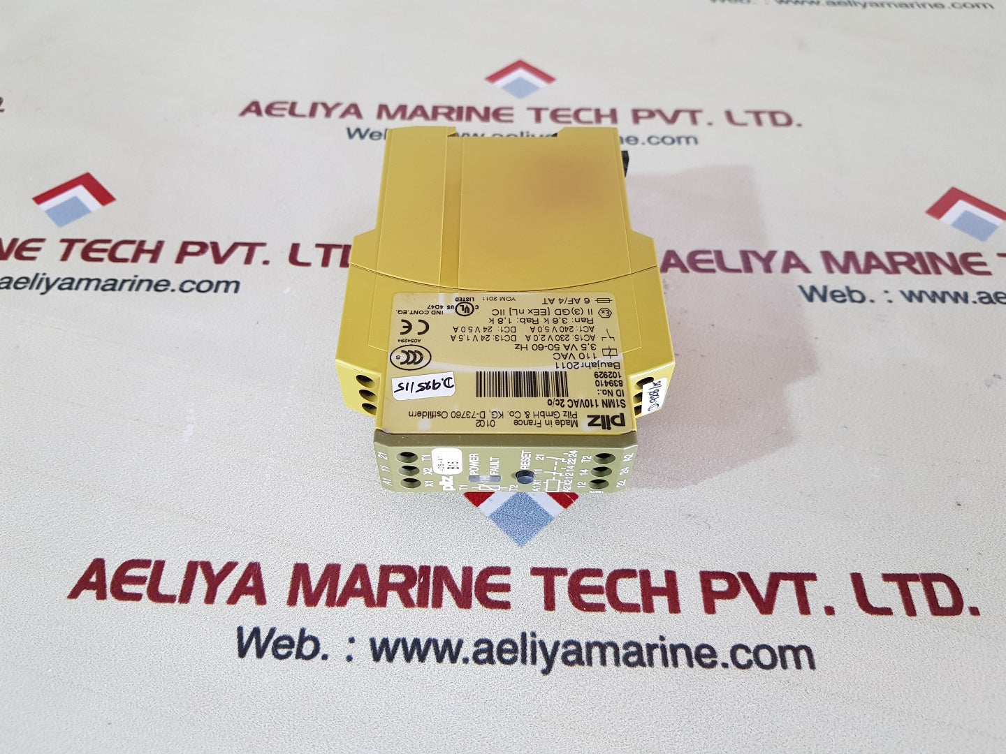 Pilz S1Mn 110Vac 2C/O Electronic Protection Relays 839410 102929