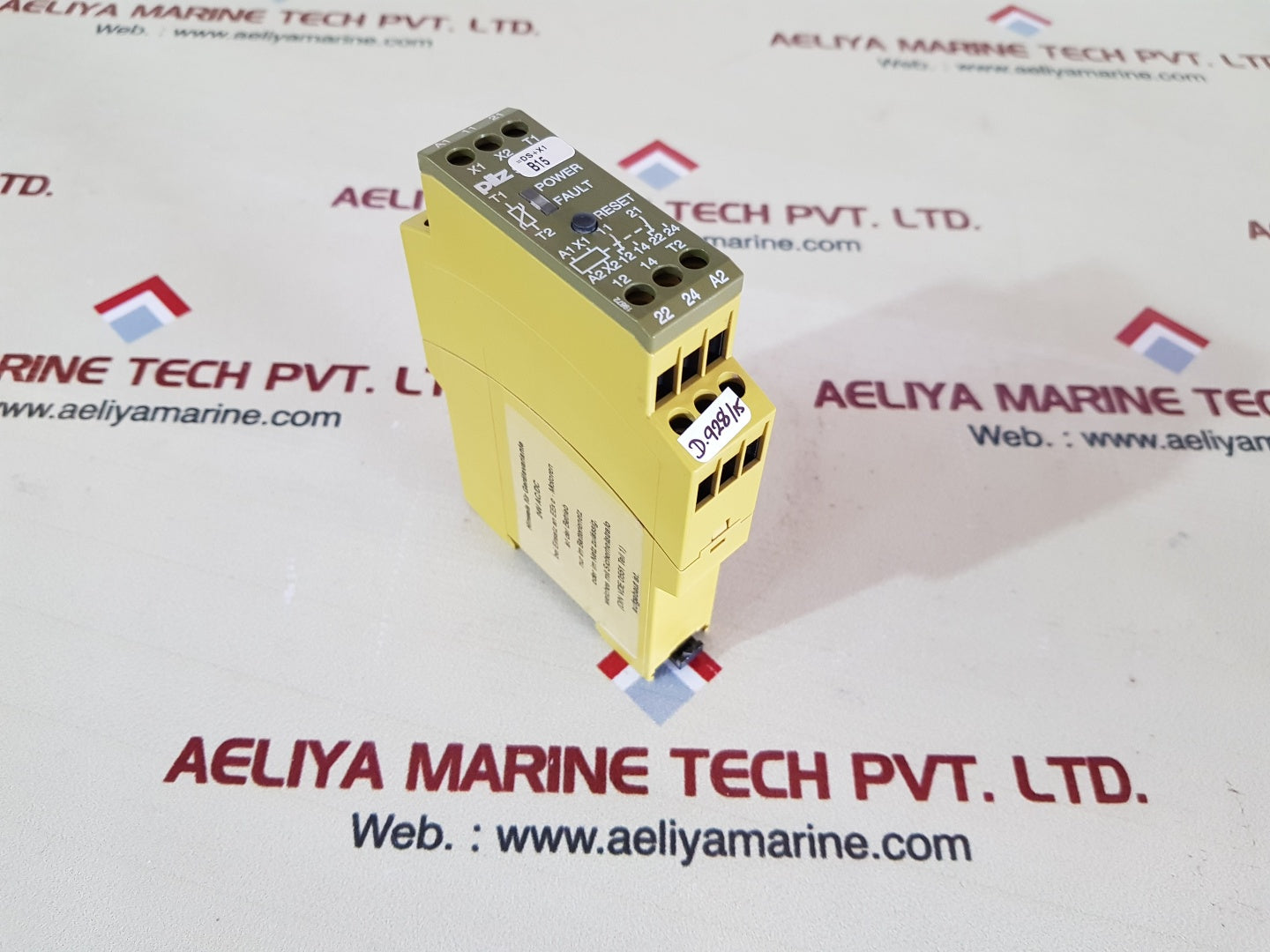Pilz S1Mn 110Vac 2C/O Electronic Protection Relays 839410 102929
