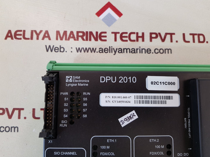 Sam electronics/lyngso marine dpu 2010 module 810.001.660-07