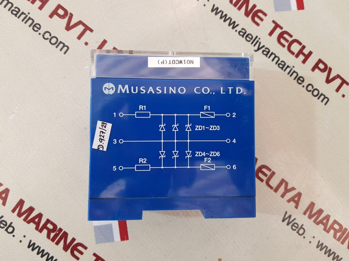 Musasino mbr-15 zener barrier