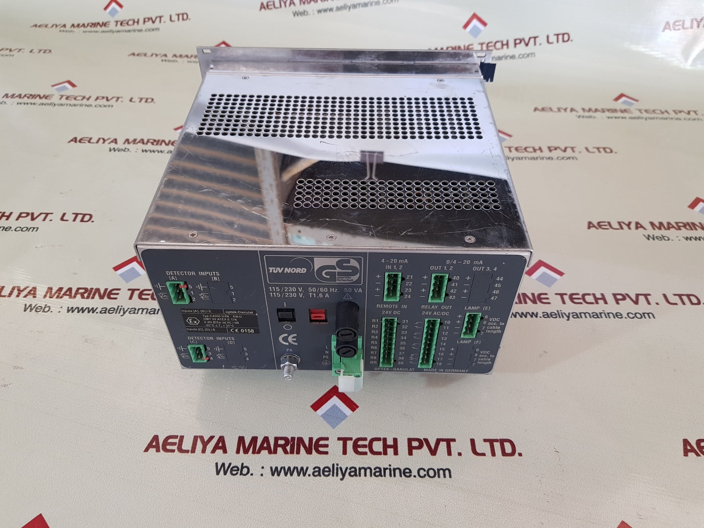 Optek control 4000 c4221-ex en-d photometric converter