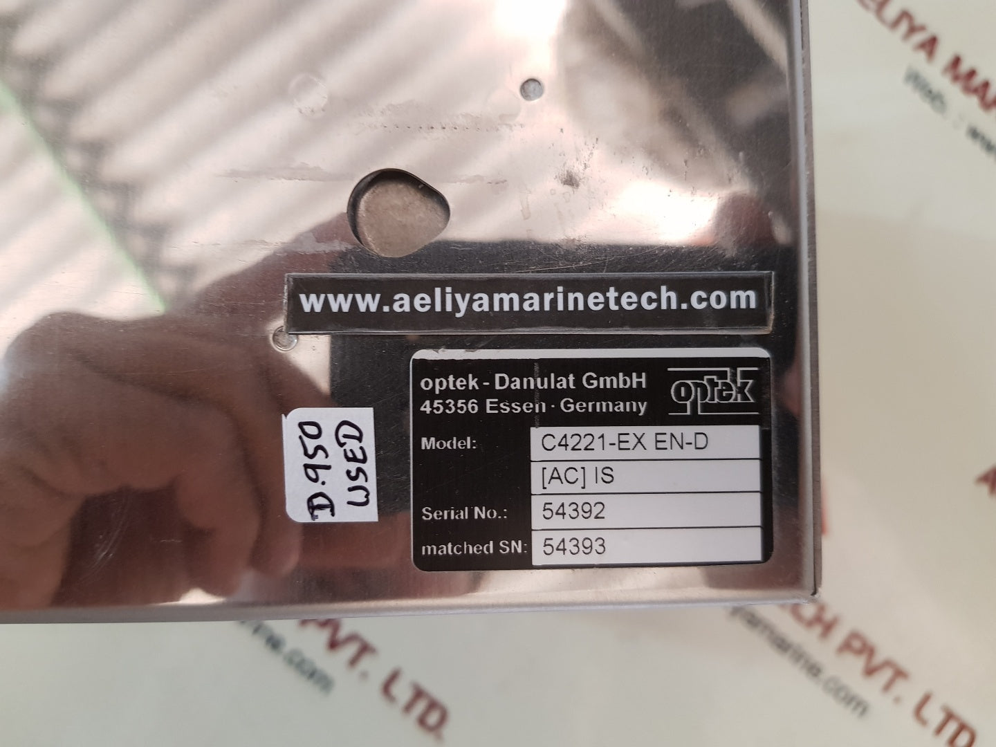 Optek control 4000 c4221-ex en-d photometric converter