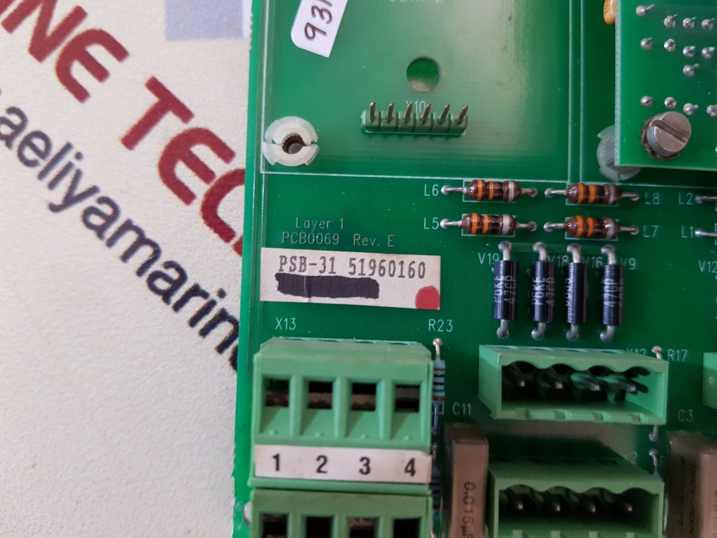 Pcb0069 rev.e  pcb card psb-31 51960160